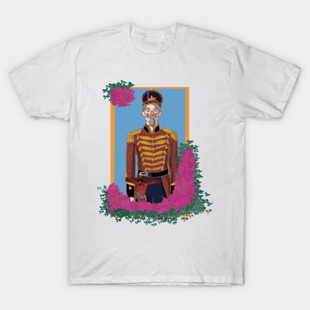 Portrait of The Wooden soldier T-Shirt by HappyRandomArt